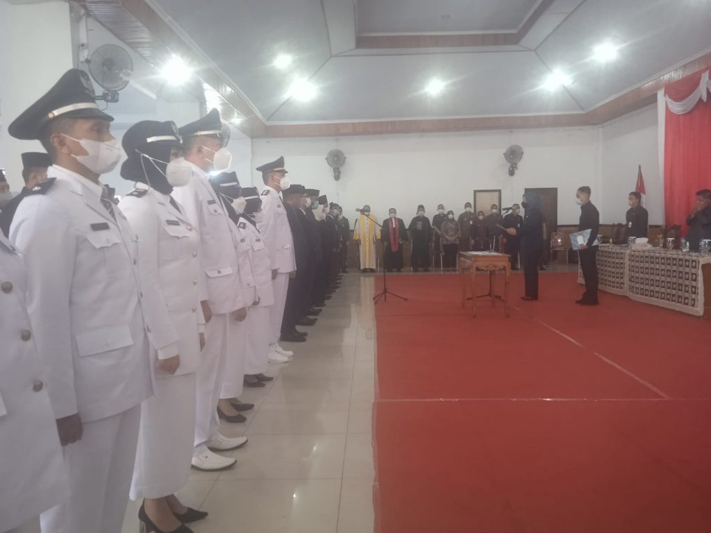 Daftar lengkap nama pejabat Pemkot Kotamobagu yang baru dilantik Wali Kota Wenny Gaib, ada dirut RS