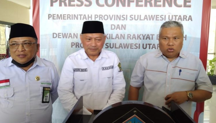 Amir Liputo Ketua Rancangan Peraturan Daerah (Ranperda) DPRD Sulut tentang pelayanan pemerintah dalam penyelenggaraan ibadah Haji